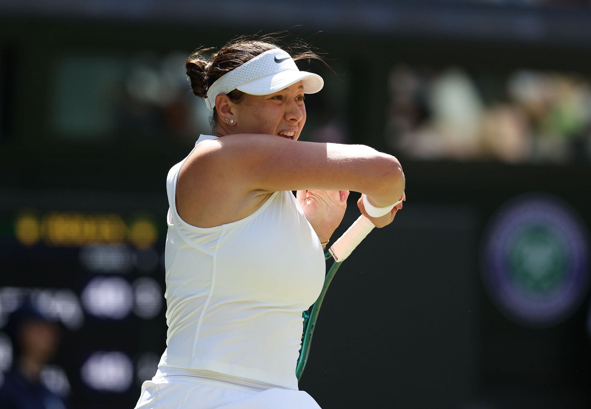 Amanda Anisimova at The Championships - Wimbledon 2025 - Source: Getty
